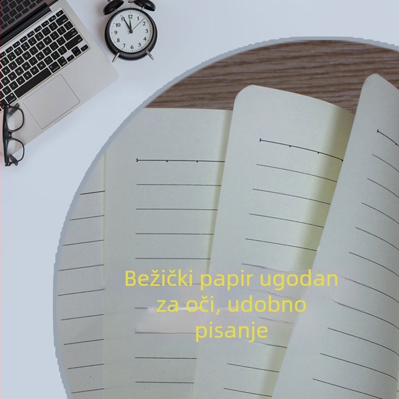 Bilježnica sa spiralnim uvezom, Daolin unutarnji papir, 70 g/m², do 50 stranica, japansko-korejski sladak stil