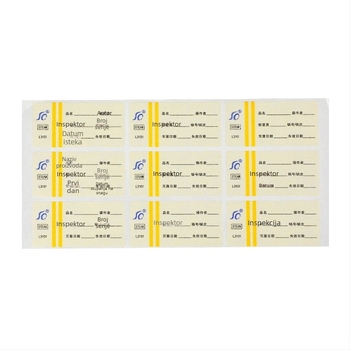 Obo PVC medicinski kemijski indikator RF etiketa za sterilizaciju parom visokih temperatura — prilagodljiva za bolnice i zdravstvene centre