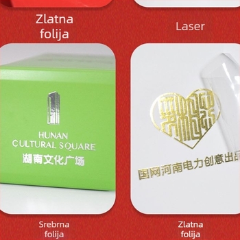 Indikacijska etiketa s UV prijenosom i kristalnim završetkom, logotip pad print, odvojivi film, vodonepropusna, prilagodljiva