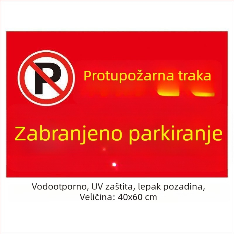 Vatrogasni evakuacijski podni znak, PVC, samoljepljiv, prilagodljiv, oblici: kvadrat, pravokutnik, krug, oval