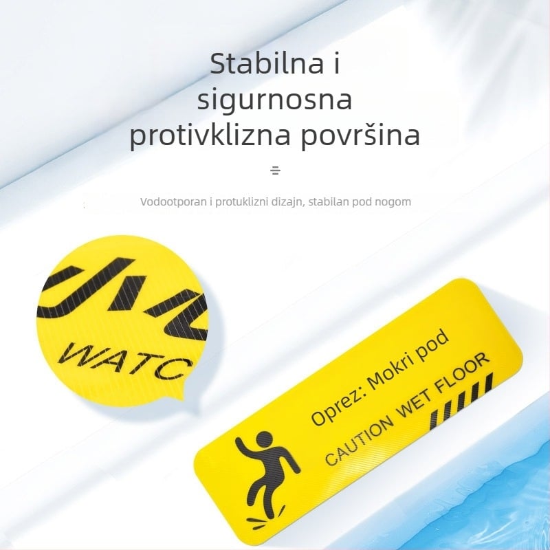 Podne upozoravajuće naljepnice - vanjskih protukliznih, vodootpornih, izdržljivih dugih traka - PVC, digitalni ispis, samoljepljive za identifikaciju proizvoda