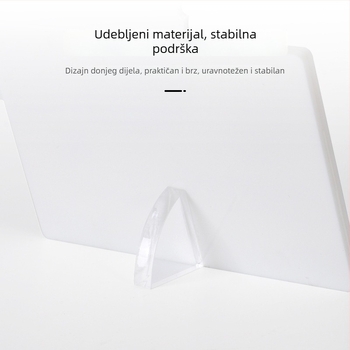 Akrilna pločica u obliku lista za hotelske sobe s UV ispisom – molimo vas da ne pušite u krevetu; Značka Flying Snow Man