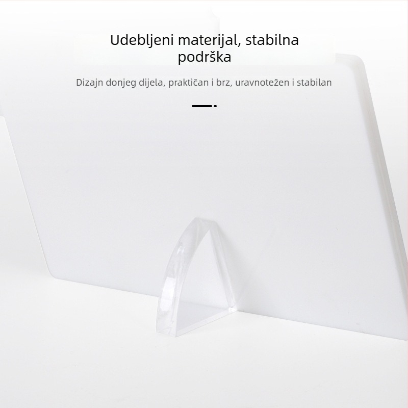 Akrilna pločica u obliku lista za hotelske sobe s UV ispisom – molimo vas da ne pušite u krevetu; Značka Flying Snow Man