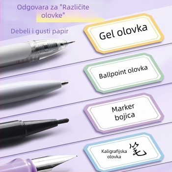 Samoljepljive naljepnice za ručne bilješke, pogodne za uredsku klasifikaciju i označivanje