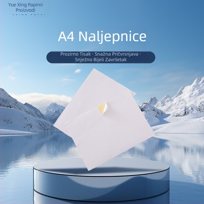 Samoljepljiva etiketa (Marka: Druga; Materijal: Samoljepiva; Dugotrajna otpornost na temperaturu: Druga; Obrada i prilagođavanje: Da)