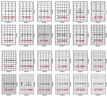 Imenske naljepnice za knjige i školske potrepštine • PVC samoljepljive • oblici: kvadrat, pravokutnik, oval • tisak: digitalni/UV/četverobojni • debljina: 0,08 mm • ljepilo: vodeno ili topljivo topljenje