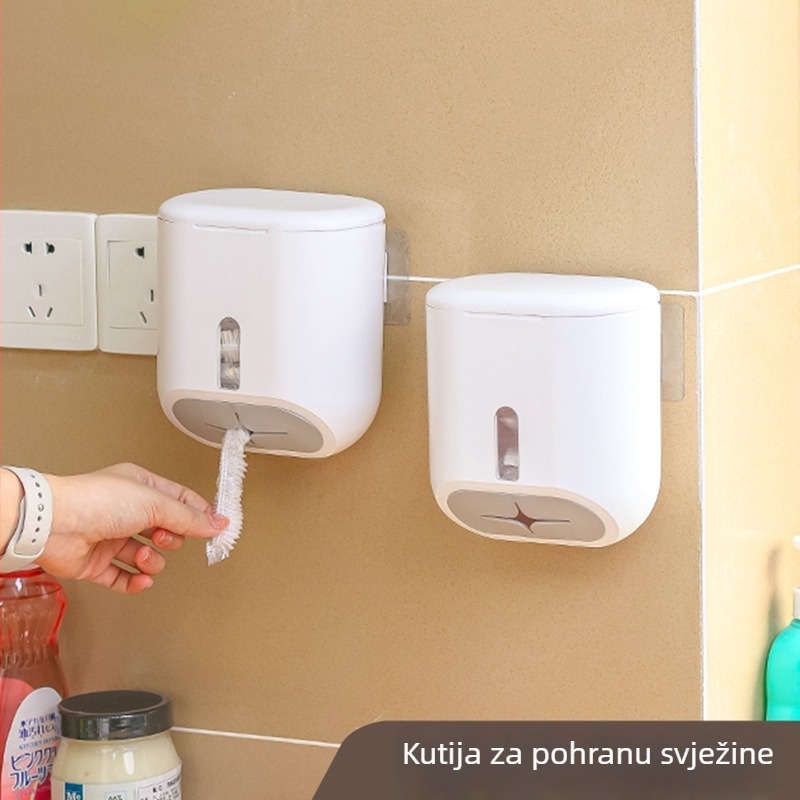 Kutija za pohranu od ABS plastike, model 22211, jednostavan uzorak, japanski stil