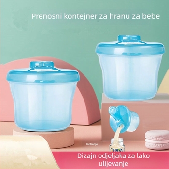 Trostruko slojna kutija za mlijeko u prahu za bebe, dob 1–2 godine