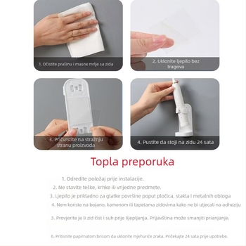 Zidna kutija za kozmetiku u kupaonici, model 99925, PP plastika, 100% novi materijal, za kozmetiku
