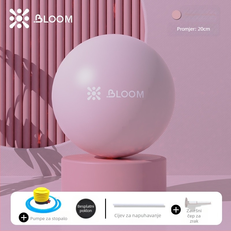 ABS joga lopta, debela, otporna na probijanje, za oblikovanje kukova i vježbanje zdjeličnog dna – Pilates lopta