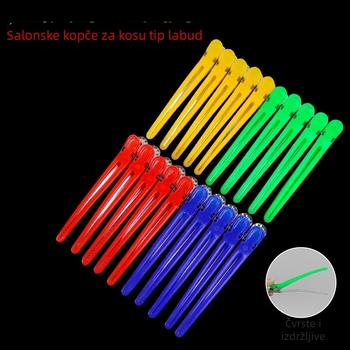 Klip za kosu za frizure – bezšivni klip, tip krokodil/alligator, za salonsku upotrebu