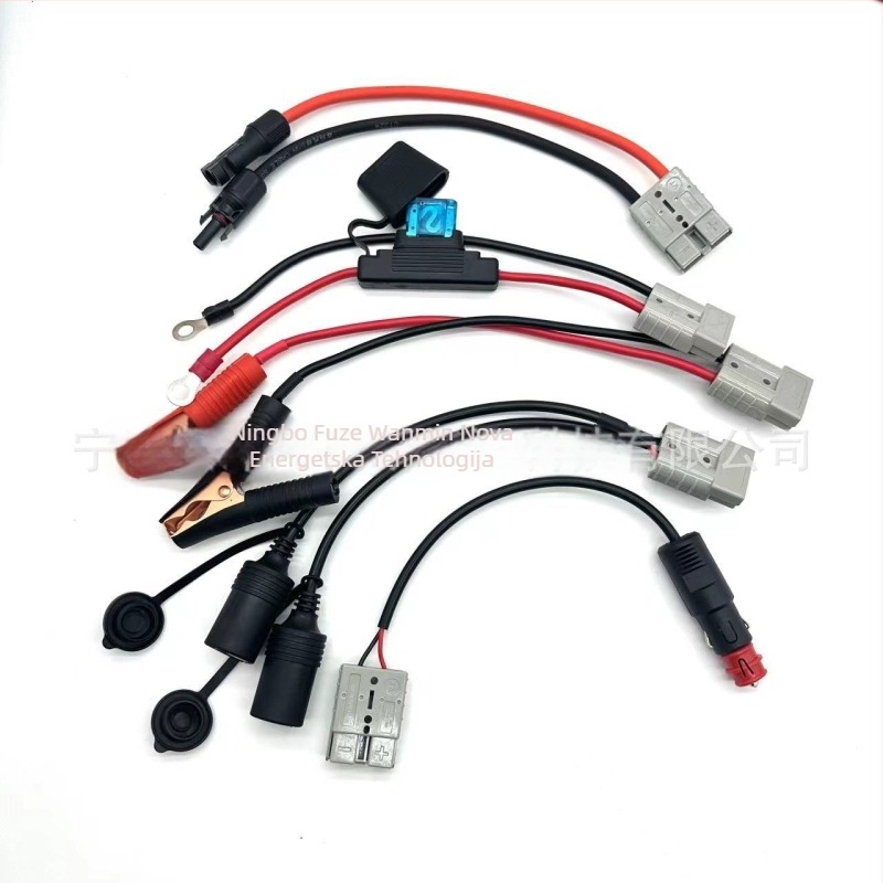 MC4 konektor DC kabel za pohranu energije s alligator klipsama - Fotovoltna serija za novu energiju