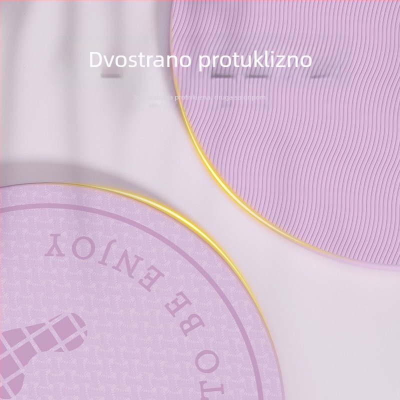 Kućni mat za trčanje i fitness s tlom od udaraca, kružni anti-klizni mat za preskakanje bez užeta, za djecu; Materijal: TPE; Težina: 1200 g; Debljina: 20 mm