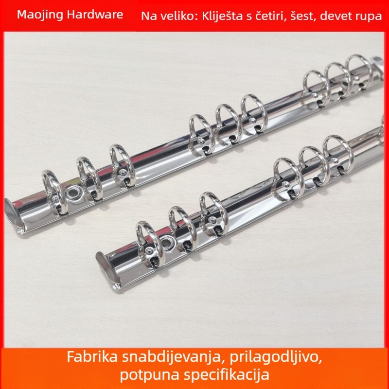 Metalni klip za rupe za bilježnice i fotoalbume — TR253-9-25/20, Xiangpeng stationery, pogodno za uredske i obrazovne DIY alate, mogućnost prilagodbe