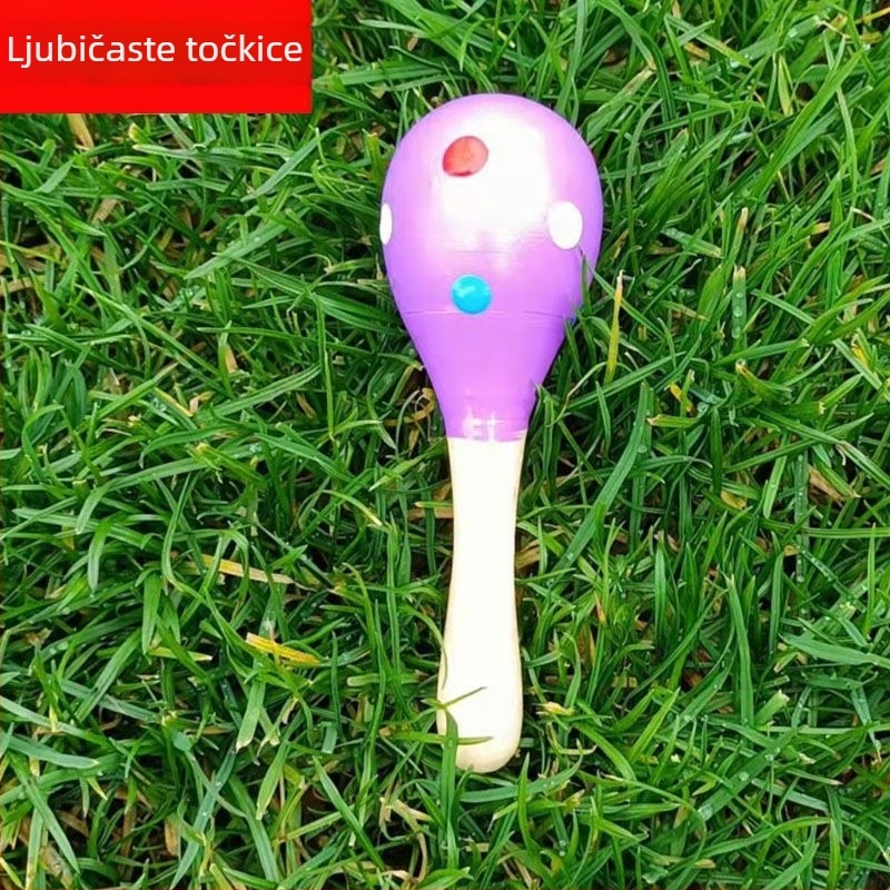 Drveni Orffov glazbeni instrument za bebe — perkusijska igračka za rano učenje 0–3 godine