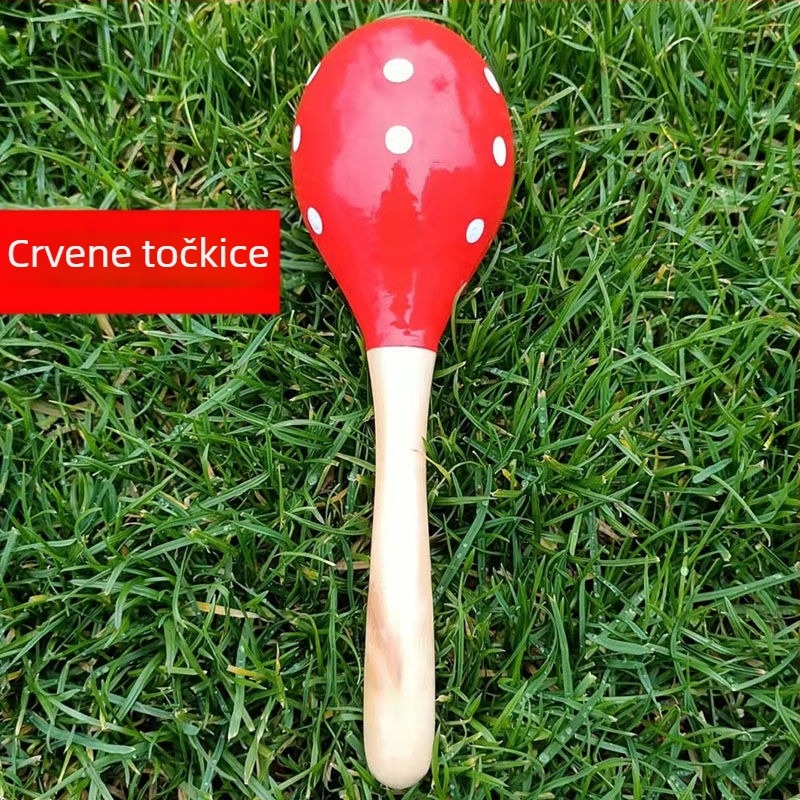 Drveni Orffov glazbeni instrument za bebe — perkusijska igračka za rano učenje 0–3 godine