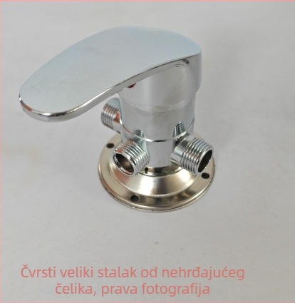 Tuš mešač za solarni grijač vode – Tip A legura, mali Tee; radni tlak 10; temperatura vode 100°C; protok izlaza 10; primjena: umivaonik