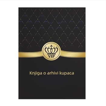 Bilježnica s umjetnom kožom omotom, žično uvez, Dowling papir, težina papira 406 g, 100–200 stranica