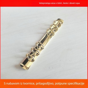 Metalni povez s 6 rupa, elektropoliran završni sloj, model TR171-6-20/20
