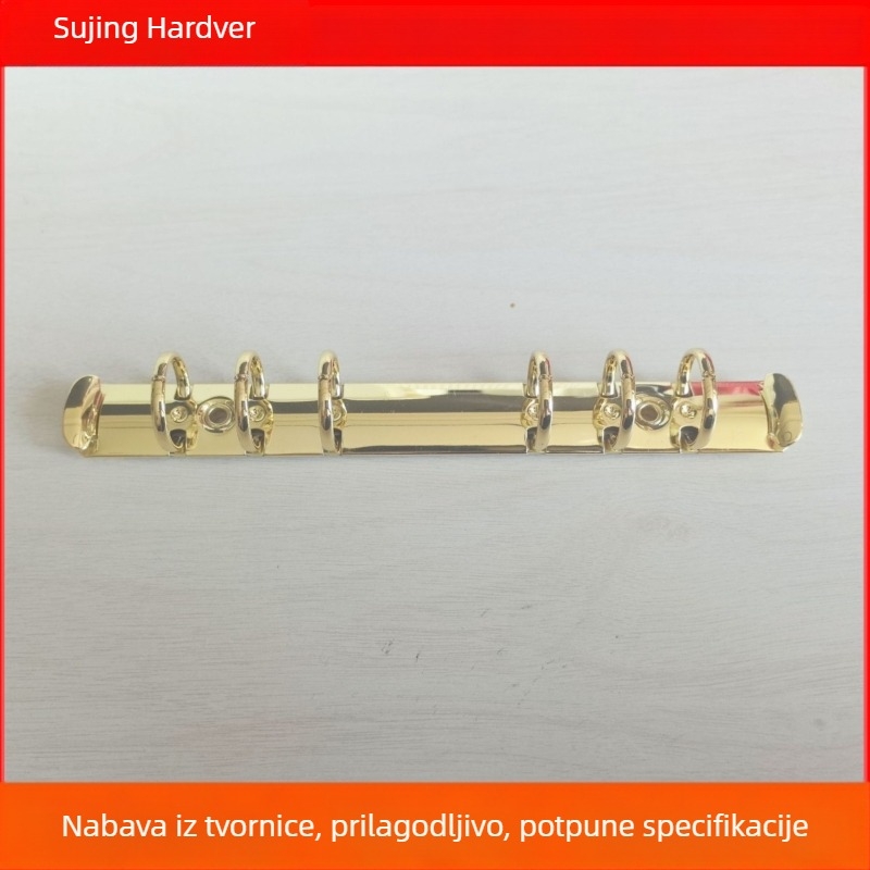 Metalni povez s 6 rupa, elektropoliran završni sloj, model TR171-6-20/20