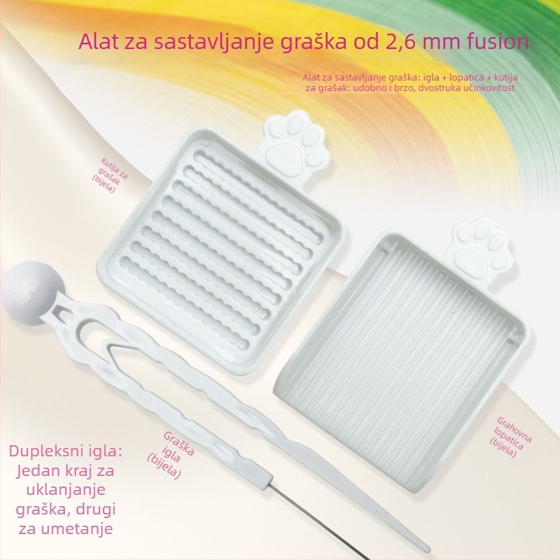 Ploča za perle s 52 i 104 klinova, otporna na visoke temperature, gravirana, otporna na opekline i bez deformacije