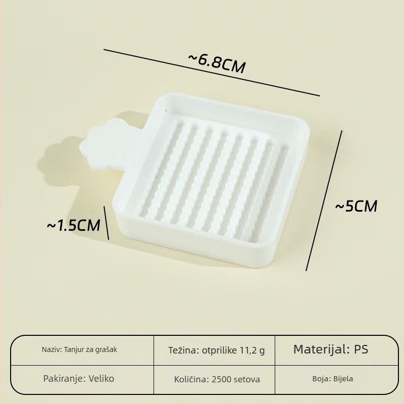 Ploča za perle s 52 i 104 klinova, otporna na visoke temperature, gravirana, otporna na opekline i bez deformacije