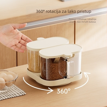 Deju set kutija za začine – plastika, soli i začini, modern minimalistički stil