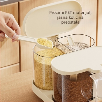 Deju set kutija za začine – plastika, soli i začini, modern minimalistički stil