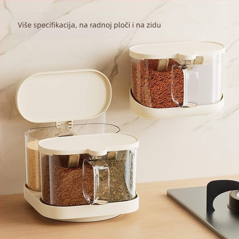 Deju set kutija za začine – plastika, soli i začini, modern minimalistički stil