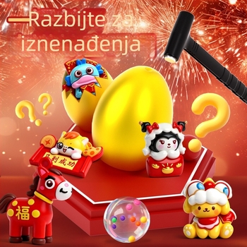 Uskrsno jaje s tajnom kutijom – keramička igračka, šifra 2026013, osobni poklon