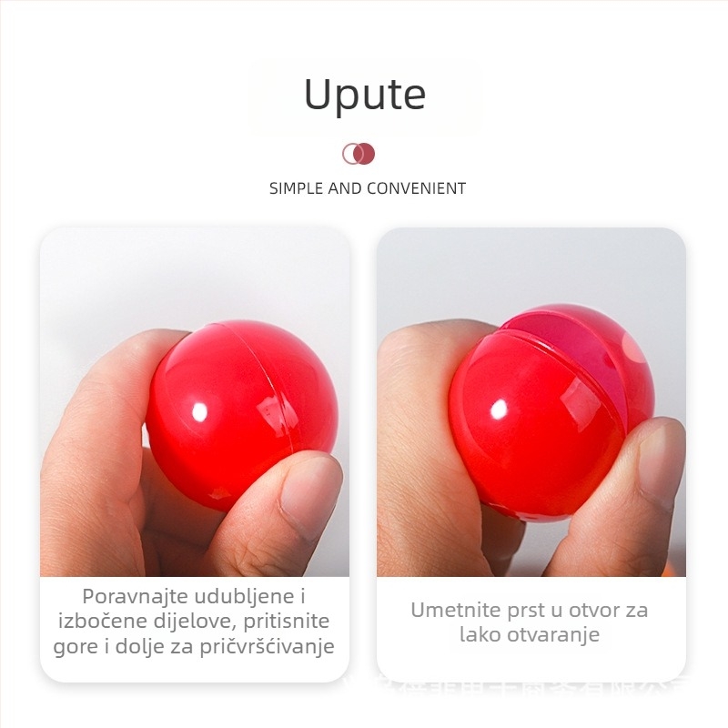 Otvorene šarene lutrijske kuglice za žreb