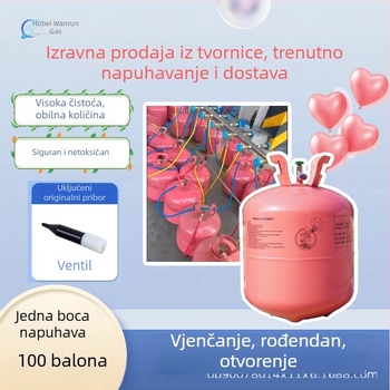 Kućni spremnik helija s pumpom za balone