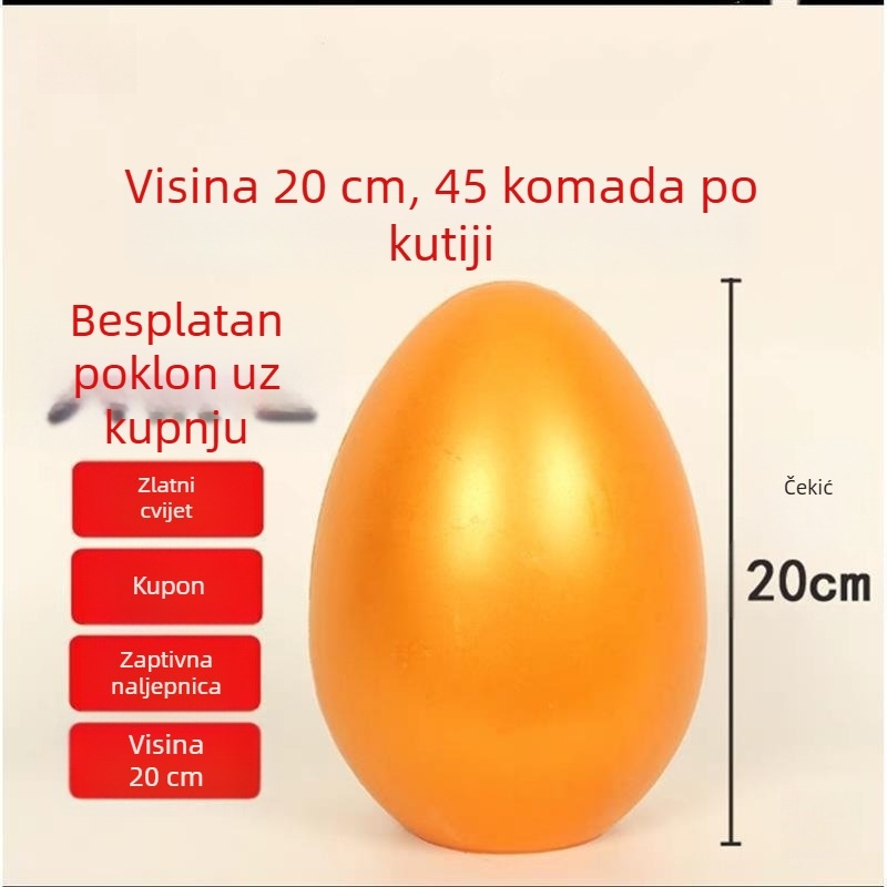 Plastično Uskrsno jaje rekvizita, WDYFC izrada, IP licencirano (IP: 1)