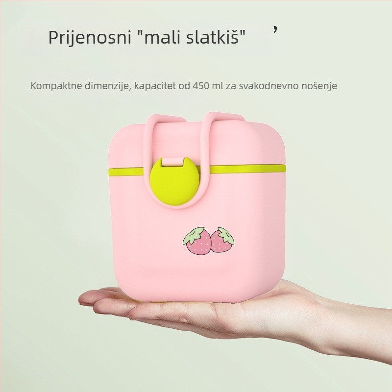 Toukie dvostruko slojevita kutija za bebin prah mlijeka s bar kodom na ambalaži
