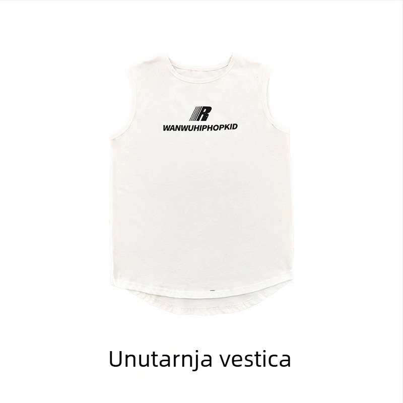 Dječji hip-hop scenski kostim, 100% poliester, za djecu 3–8 godina, Jesen 2025