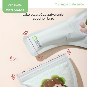 Mother fruit vrećica/kutija za skladištenje mlijeka u prahu – prijenosna, zatvorena, za novorođenčad do 3 godine