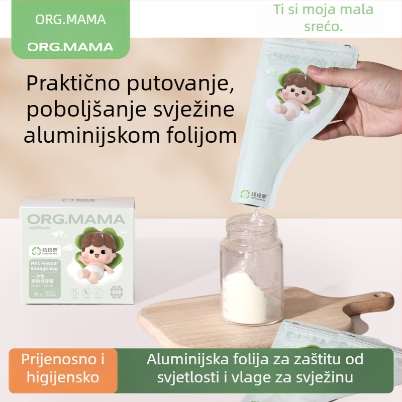 Mother fruit vrećica/kutija za skladištenje mlijeka u prahu – prijenosna, zatvorena, za novorođenčad do 3 godine
