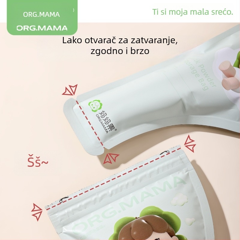 Mother fruit vrećica/kutija za skladištenje mlijeka u prahu – prijenosna, zatvorena, za novorođenčad do 3 godine