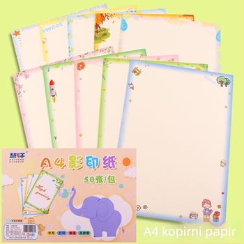 Huiyang A4 papir za fotokopiranje za vježbanje pisanja - materijal: papir, model: A4 Photocopy Paper, stil: Chinese Envelope, bez logotipa