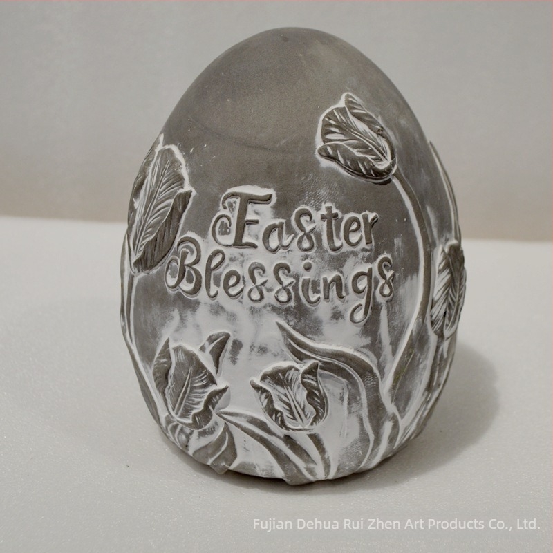 Uskrsno jaje od cementa, oslikano, prilagođeno - Marka: Rz, Kod proizvoda: Rz 2024010808