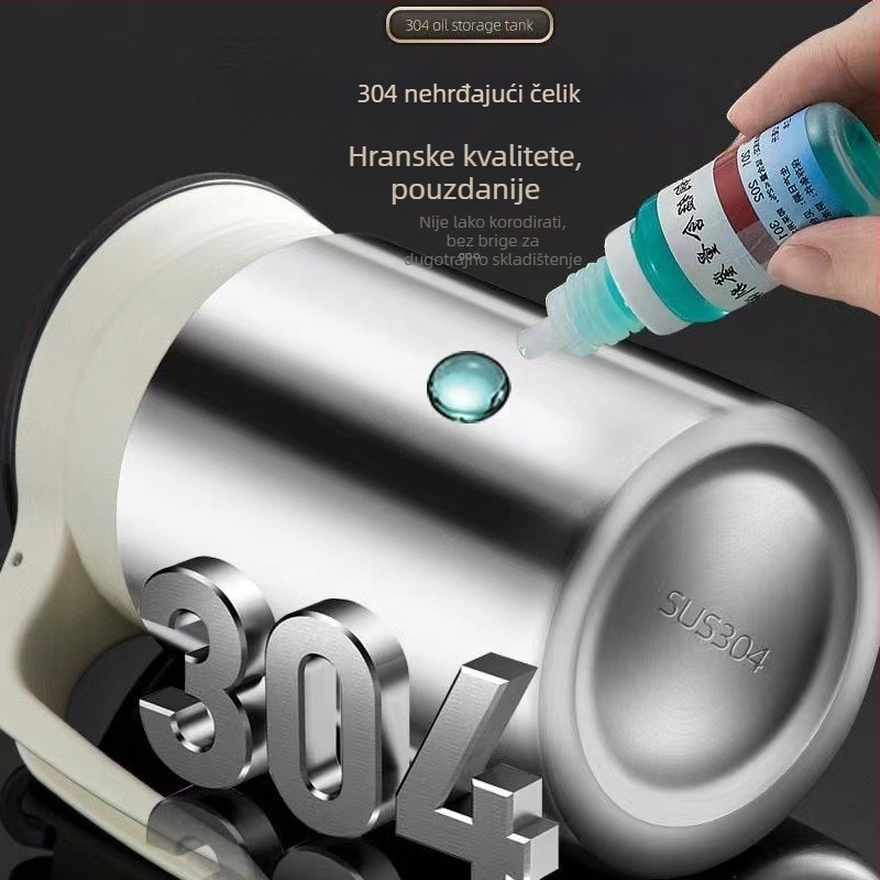 304 nehrđajući čelik uljna posuda, otporna na curenje, kuhinjska posuda za začine (sojin sos i ocat), elegantan lagani luksuzni dizajn