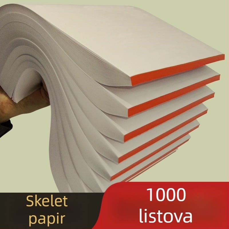 Crtaći papir, 1000 listova za učenike, prazni listovi za srednju školu i sveučilište, papir za crtanje s zaštitom očiju