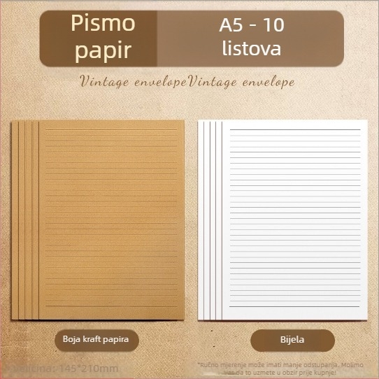 Go grass Kraft papir za pisma, kožnim stilu, model LC8002, otisak logotipa, prilagodba