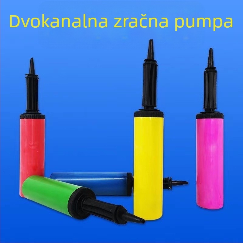 Set za napuhavanje balona: električna i ručna pumpa, dugačak trak od Oxford materijala, za zračne balone, rođendanska proslava