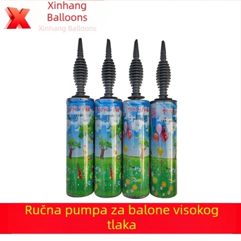 Ručna pumpa za balone s visokim tlakom, velika i prijenosna