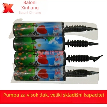 Ručna pumpa za balone s visokim tlakom, velika i prijenosna