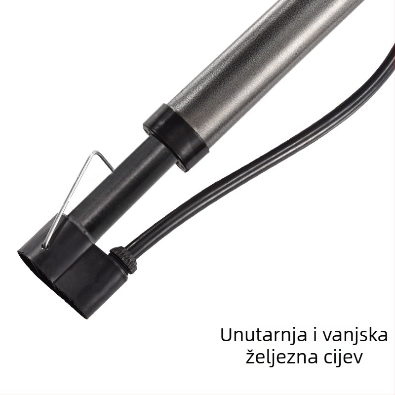 Ručna pumpa za bicikle, automobile i košarkaške lopte – prijenosna plastična pumpa