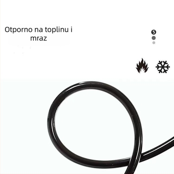 Quansheng pumpa za visok tlak s manometrom, ručna pumpa za bicikl, željezno tijelo, britski ustnik
