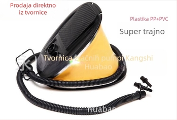 Stopalna pumpa za napuhivanje madraca, Warburg HB669, plastično kućište, tlak zraka 100