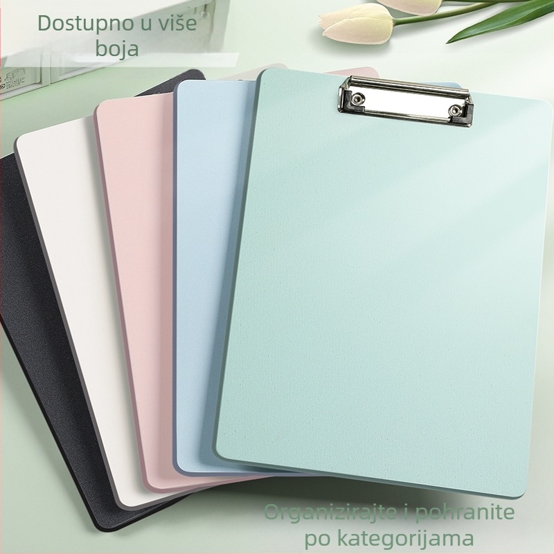 A4 dosje s klipom — PP materijal; snažan jedinstveni klip; debljina ploče 150c; marka Qidiguan; model 298
